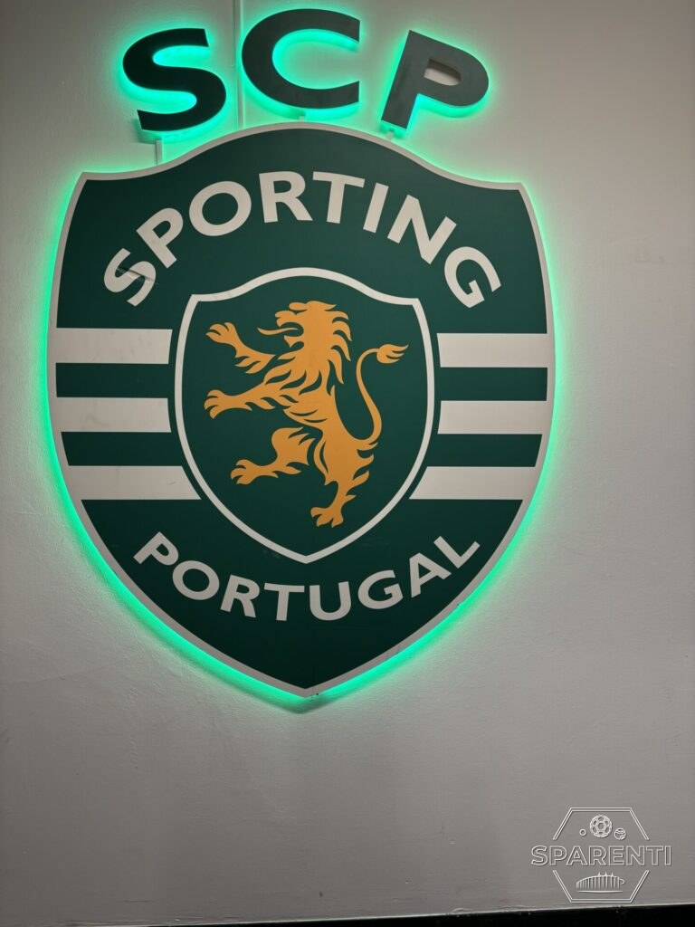 Het clubembleem van Sporting CP