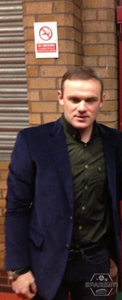 Wayne Rooney bij Old Trafford
