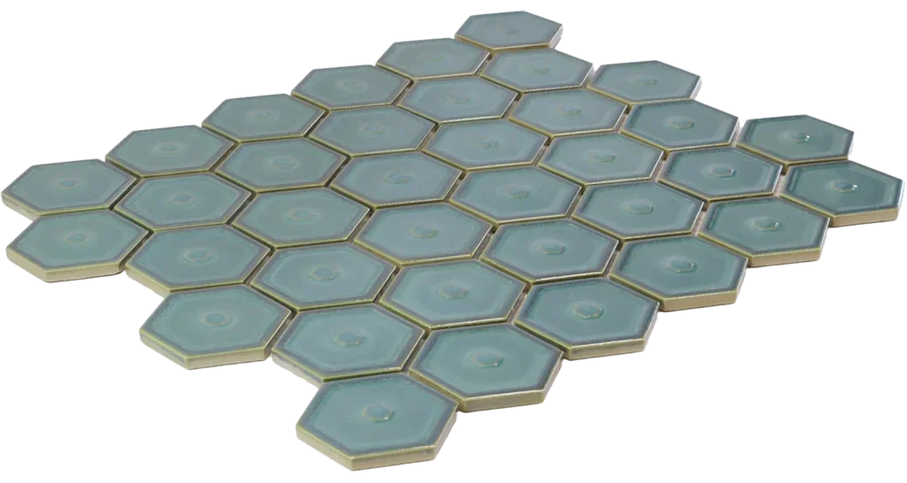 AFH-OH-13525 Osiris Hertman Hexagon Forest Green - dynamic image