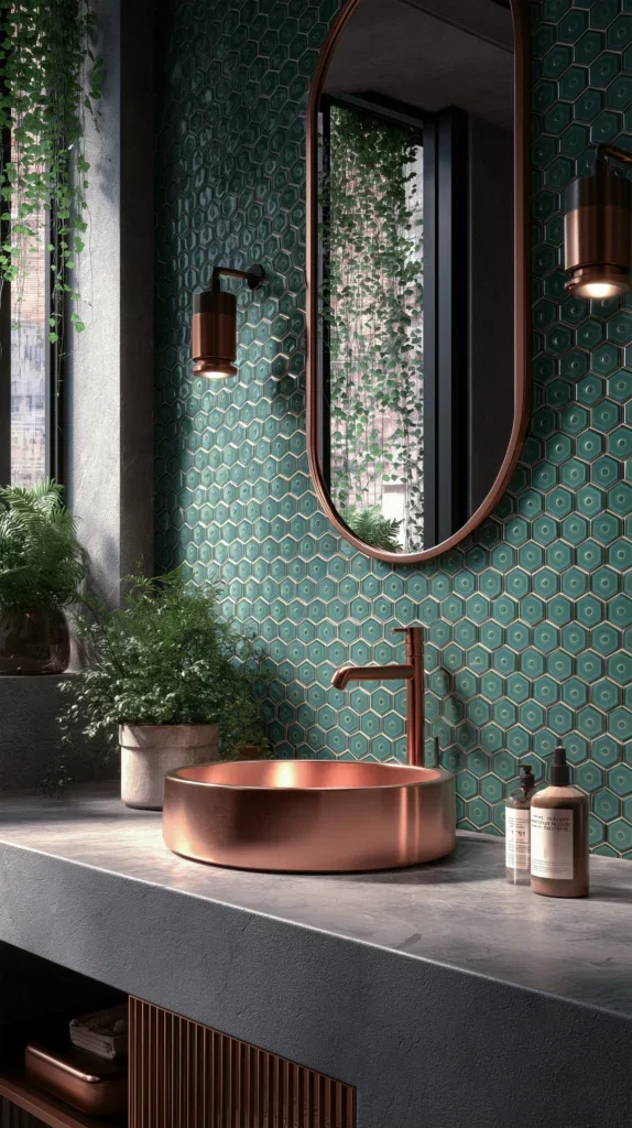 Render bathroom with AFH-OH-13525 2