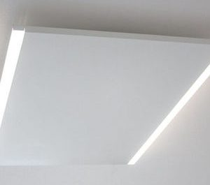 Plafondverwarming met verlichting