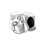 Hondje bead  Bedel  Zilverana  geschikt voor Biagi , Pandora , Trollbeads armband  925 zilver