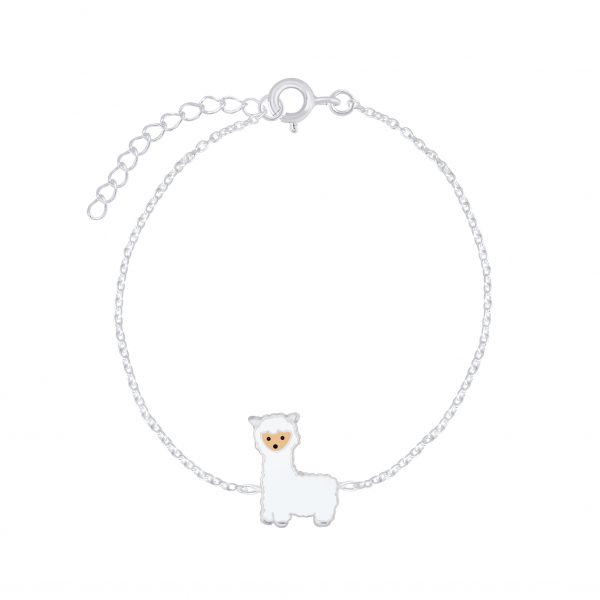 zilveren kinderarmband alpaca  armband  armbandje Meisje Zilver  Zilverana  Sterling 925 Silver