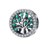 Tree of life bloem bedel multi zirkonia  boom des levens bead  Zilverana  geschikt voor Biagi , Pandora , Trollbeads armband  925 zilver