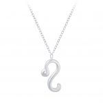 zilveren sterrenbeeld ketting leeuw  zodiac sign leo ketting dames  Zilverana  sieraden vrouw  Sterling 925 Silver