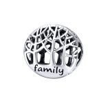 Tree of life family bedel  boom des levens bead  Zilverana  geschikt voor Biagi , Pandora , Trollbeads armband  925 zilver