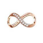 Infinity_family_forever_rose_gold_bedel_Zilverana