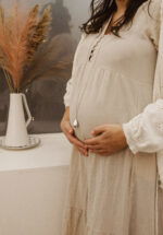 Proud MaMa babybel fine stilla silver zwangerschapsketting model mama