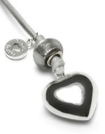 babybel hart basic grijs van ProudMaMa zwangerschapsketting