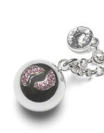babybel voetjes roze kristal bol jasseron ketting van ProudMaMa