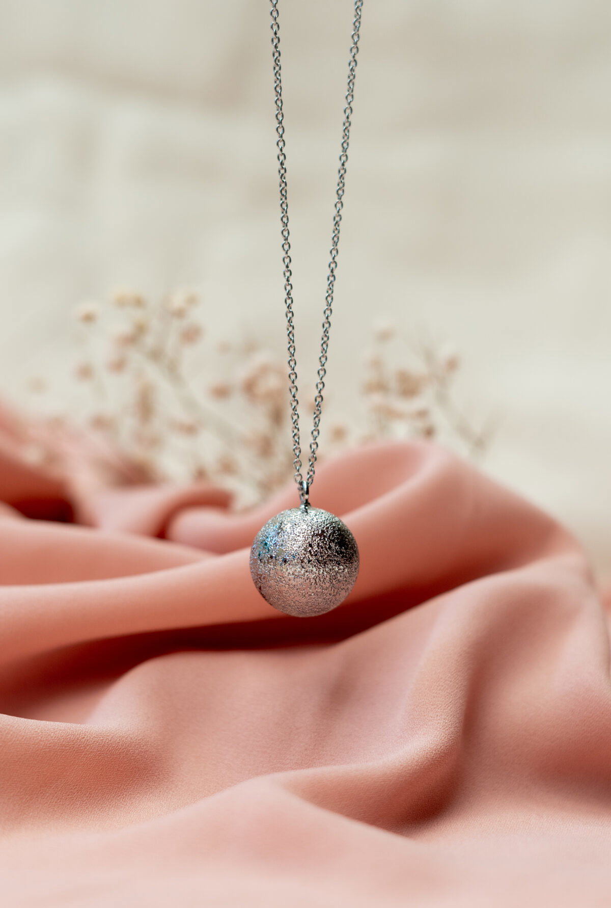 Proud MaMa Bola ketting Luna zilver - Afbeelding 4