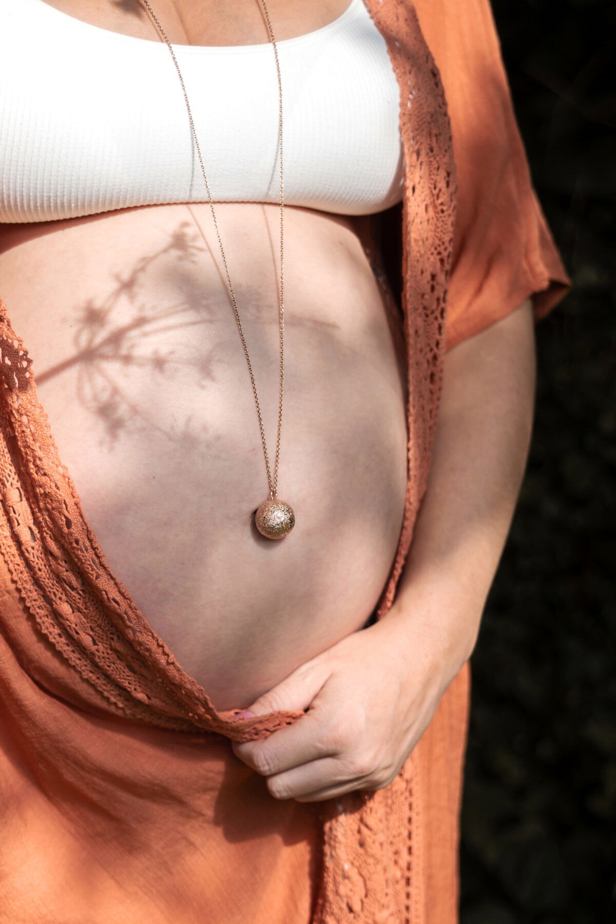 Proud MaMa Bola ketting Luna roze - Afbeelding 2