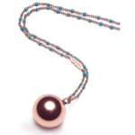 Proud MaMa basic babybel stainless Steel Roze met BLAUW - Afbeelding 2