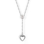 Hartje hanger Stainless Steel ketting