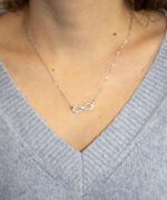 Infinity zirconia Stainless Steel ketting - Afbeelding 2