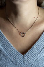 Hart design Stainless Steel ketting - Afbeelding 2