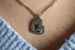 Knoop hart Stainless Steel ketting - Afbeelding 2