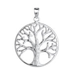 Zilveren levensboom hanger in 925 echt zilver van Zilverana